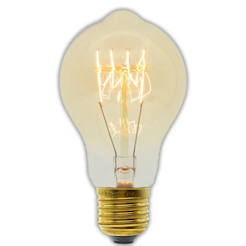 Retro Edison lemputes E27 Kaitinimo Derliaus Lemputes 40W 220V A19 Gijų Dekoratyvinio Apšvietimo lempos Didmeninės Kainos