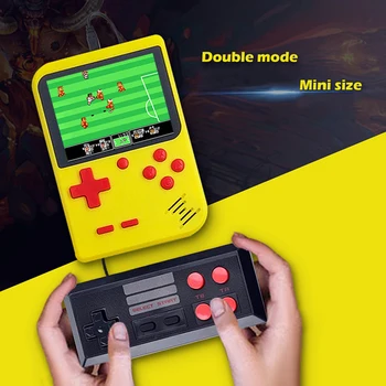 Retro Nešiojamas Mini Nešiojamą Žaidimų Konsolę 8-Bitų Žaidimas, Žaidėjas, Pastatytas 400 Klasikiniai Žaidimai Vaikystės Atmintis 7771
