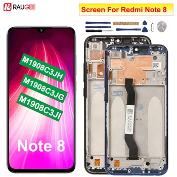 Rodyti Xiaomi Redmi 8 Pastaba LCD Touch Screen viso Bandymo Nėra Negyvų Pikselių skaitmeninis keitiklis Ekrano Replacment Už Redmi Note8