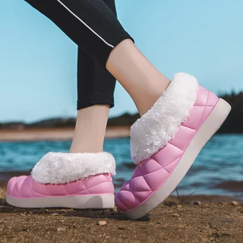 Rudenį ir žiemą naujas ponios šiltas medvilnės batų pora, lauko sporto ultralight šiltas vaikščiojimo batai neperšlampami batai 26489