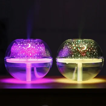 SaengQ Oro Drėkintuvas Naktį Šviesos USB Drėkintuvas su spalvotu LED Žibintai Išjungti Purkštukai Aromato Difuzorius namų Rūkas Maker