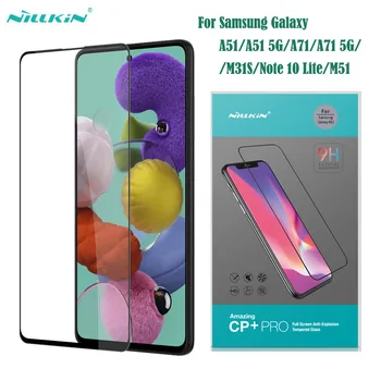 Samsung Galaxy A51 A71 5G M31S M51 10 Pastaba Lite Grūdintas Stiklas Nillkin CP+ 