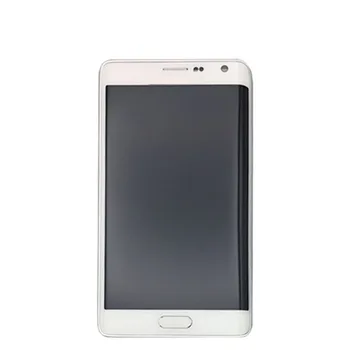 SAMSUNG Galaxy Note4 Krašto N915 N915FD N915F LCD Ekranas Jutiklinis Ekranas skaitmeninis keitiklis Su Rėmo Surinkimo Pakeisti Testuotas