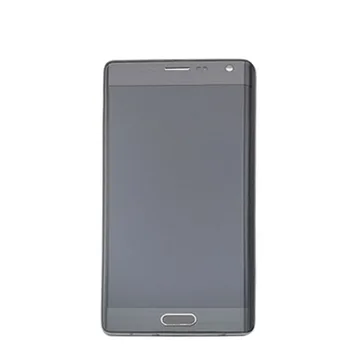 SAMSUNG Galaxy Note4 Krašto N915 N915FD N915F LCD Ekranas Jutiklinis Ekranas skaitmeninis keitiklis Su Rėmo Surinkimo Pakeisti Testuotas