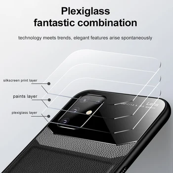 Samsung Galaxy S20 odinis Magnetas Padengti Automobilį Telefono dėklas Galaxy S20 Plus Slim Hard Back Cover for Samsung S20 Ultra Atveju