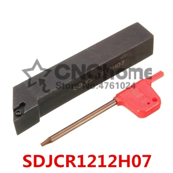 SDJCR1212H07 /SDJCL1212H07 Metalo Staklės, Pjovimo Įrankiai, Tekinimo Staklės, CNC Tekinimo Įrankiai, Išorės Tekinimo Įrankio Laikiklis S-Type SDJCR/L