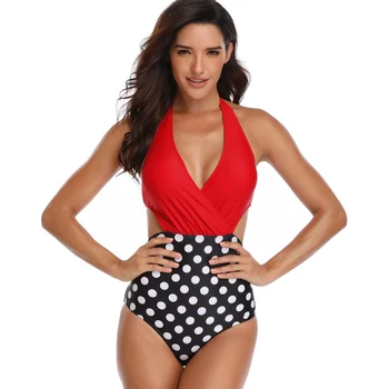 Seksualus vientisi maudymosi kostiumėlį 2020 M. maudymosi Kostiumėliai Moterims Monokini Bodysuit Tvarstis Aukšto Juosmens Moterų Maudymosi Kostiumai Vasaros Paplūdimio Drabužiai Karšto X86B