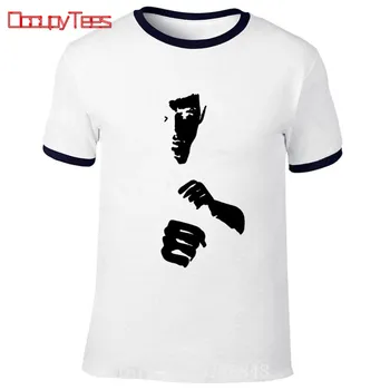 Senovinių Klasikinių Kung Fu Karalius marškinėliai Vyrams Kinijos Drakonas Brucee Lee T-Shirts Jeet Kune Do Iniciatorius Marškinėlius Hollywoo Legenda Drabužiai