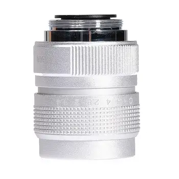 Sidabro Fujian 25mm f/1.4 APS-C VAIZDO Objektyvas+adapteris žiedas+2 Makro Žiedas Canon EF-M EOSM Mirroless Kamera M1/M3/M5