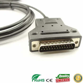 Silabs cp2102 usb, rs232, kad db25 Serijos Adapterio kabelis, skirtas brūkšninių kodų Spausdintuvas, Skeneris DB25 Uosto