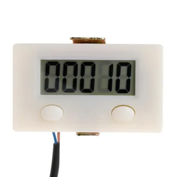 Skaitmeninės 5 Skaitmenų LCD Elektroninių Punch Kovos Su Mikrojungikliu Reset&Pause Mygtukas