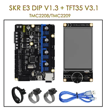 SKR E3 CINKAVIMAS V1.3 Kontrolės Valdyba 32Bit ARM Cortex - M3 TMC2208 TMC2209 3D Spausdintuvo Dalys Ender 3/5 Pro SKR V1.3 Mini E3