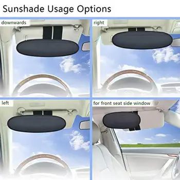 Skėtis automobilį Anti-glare Saulės Skydelis Automobilių organizatorius Transporto priemonės skėtį nuo saulės Extender Nuimamas Sunkvežimių Stabdžių-akinti Sunshield priekinio stiklo