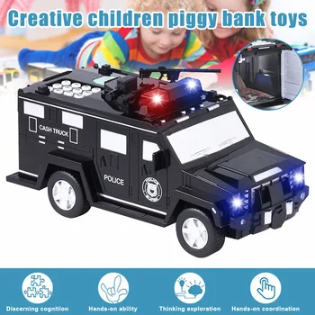 Smart Muzikos Slaptažodį Banknotų Automobilių Žaislas Piggy Bank su Šviesos Elektroninių Pinigų Banko Žaislas Automobilis 2020 M. Naujo Dizaino, Vaikams, Žaislai, Dropship 2594