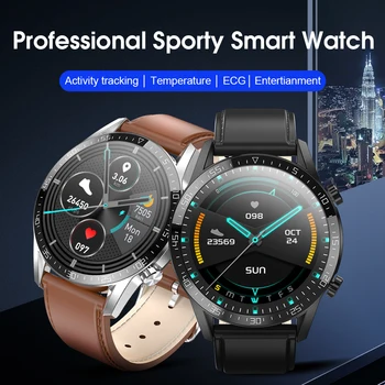 Smart Žiūrėti Reloj Inteligente Vyrų Android Vandeniui Smartwatch Vyrų Sporto Smart Žiūrėti Telefono 