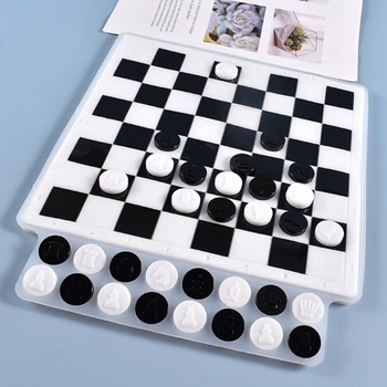 Stalo Žaidimas Tarptautinės Šachmatų Liejimo Silikono Forma 