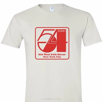 Studio 54 niujorko diskoteka veidrodis kamuolys siela 70s, 80s, naktinis klubas retro vintage shirtMen ' S T-Shirts Vasaros Stiliaus Mados Grobis Vyrai