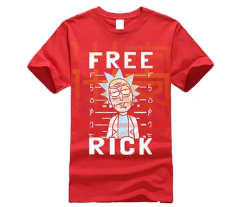 T shirt vyrai VYRAI Rick & Morty hoodies harajuku spausdinti mens hoodies megztinis Žiemą bliuzono s Rick & Morty 6182