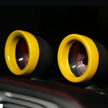 Tachometras dekoratyvinis shell Mercedes 2008-Smart 451 Fortwo Automobilio salono prietaisų skydelio tachometras padengti modifikuoti priedai