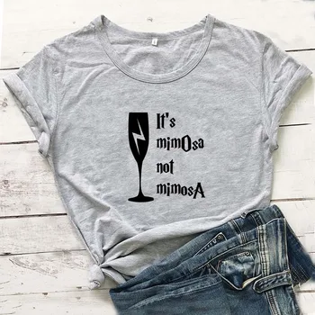 Tai Mimoza Ne Mimoza Juokingi Marškinėliai Moterims Vasaros trumpomis Rankovėmis Marškinėlius Moterims Medvilnės Marškinėliai Femme Juoda Camiseta Mujer T-shirt