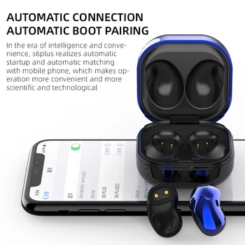 TAOCHIPLE S6PLUS TWS Belaidės Ausinės sporto Ausinių auriculares Bluetooth 5.0 Ausinės Ausinės xiaomi kolega 