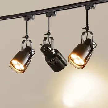 Thrisdar Šiaurės Retro LED Sekti Šviesos 25W 35W Amerikos Pramonės LED Takas Dėmesio Vintage Drabužių Parduotuvės, Baras Kelio šviesa
