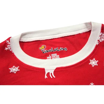 TINOLULING 1-8 metų vaikams kalėdų briedžių sleepwear kalėdos elniai juostele pižama berniukams, automobilių, orlaivių, motociklų pijamas kūdikių mergaitės