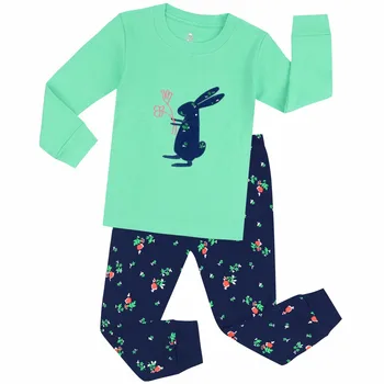 TINOLULING roupas masculinas kūdikių pižama mados naujų triušis animacinių merginų pižama rinkiniai, pižamos vaikams pijamas mergaičių naktiniai marškiniai, pižamos