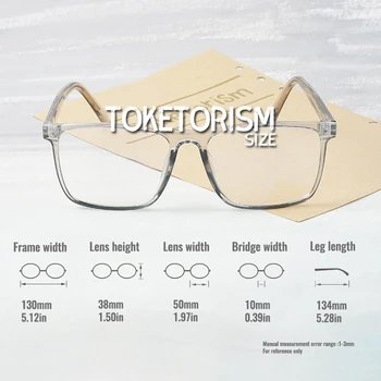 Toketorism kokybės trumparegystė, akių akinių rėmeliai Moterų skaidrūs akiniai accesories 6119