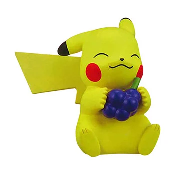 TOMY Japonijos Anime Pokemon PVC 3,5 CM išoriniai įrenginiai Pikachu Rowlet Eevee Sotus Serijos Pomėgiai Modelis Veiksmų Žaislas Duomenys