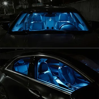 TPKE 20X Klaidų Interjero LED Šviesos Paketas Rinkinys 1997-2003, BMW 5 Serija E39 M5 Dome Durų Kamieno Licenciją Plokštelės šviesos