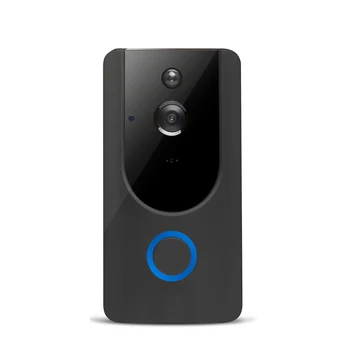 Tuya 1080P Vaizdo Doorbell Smart WiFi Video Domofonas SmartLife APP Nuotolinio Valdymo Belaidį durų skambutį Kamera Home Security Monitor