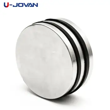 U-JOVAN 1pc 50x5mm N35 Turas Stiprus NdFeB Neodimio Magnetas ndfeb Permanet Diskų Magnetams, 50*5mm