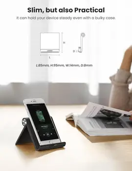 Ugreen Telefono Laikiklio Stovas Smartfon Parama Tablet Stand 