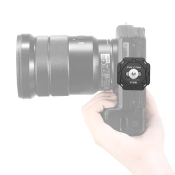 Ulanzi FALCAM F38 Universalus DSLR Fotoaparatas Gimbal Arca Šveicarijos Greitai Išleisti Plokštelę, Apkabos, Greitai Pereiti Kit Trikojo Slankiklį tvirtinimo Adapteris