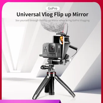 Ulanzi Kamera Vlog Selfie Apversti Ekrano Laikiklis prie Veidrodžio Kameros Periskopas Sprendimas Gopro Hero 8 Black MAX Herojus 5 7
