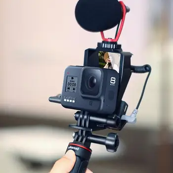 Ulanzi Kamera Vlog Selfie Apversti Ekrano Laikiklis prie Veidrodžio Kameros Periskopas Sprendimas Gopro Hero 8 Black MAX Herojus 5 7