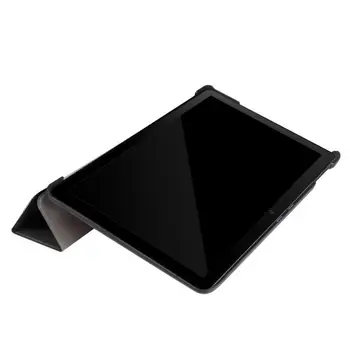 Ultra Slim Prabanga Folio Stand Odinis dėklas Lengvas Smart Apsaugine danga Dragon Touch X10 Z110 10.6 colių Tablet
