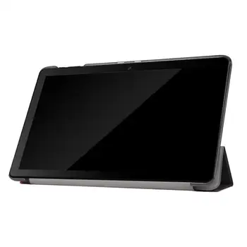 Ultra Slim Prabanga Folio Stand Odinis dėklas Lengvas Smart Apsaugine danga Dragon Touch X10 Z110 10.6 colių Tablet