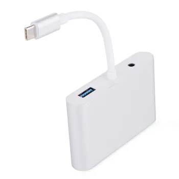 USB C Tipo HDMI USB 3.0 Įkrovimo Adapteris Konverteris USB-C 3.1 Hub Adapteris, skirtas 