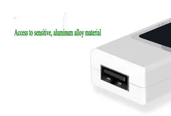 USB testeris DC Digital voltmeter elektros srovės voltmetras amp USB įkroviklis aptikimo Gydytojas bandymo QC 2.0 QC 3.0 Laiko funkcija
