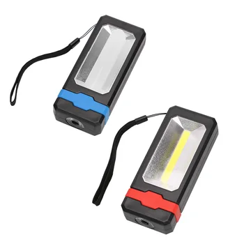 USB Įkrovimo LED Saulės Žibintuvėlį, Fakelą, Magnetinis Stovas Darbą Šviesos COB Lanterna Built-in Baterijos Saulės Žibintuvėlis Lauko