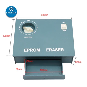 UV Eprom Trintukas Ištrinti Ultravioletinės Šviesos Trinamos Laikmatis Puslaidininkių Plokštelių (IC) Ištrinti Spinduliuotės Trynimas EPROM Žetonų Duomenys 27188