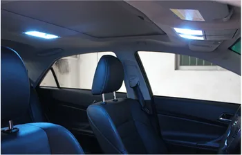 Už Lexus RX 2004 m. Iki 2008 m. LED Lemputė Vidaus apšvietimo Paketas Rinkinys, Priekiniai Centras Dome Žemėlapis bagažo skyriaus Apšvietimas 6pcs vienam nustatyti Automobilio Stiliaus