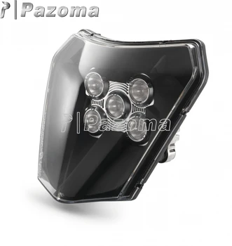 Už SX XC WIKI Motokroso priekinis žibintas LED Asamblėjos Vadovas Šviesos Enduro Žibintai FC FE TE TC TX 125 500Motorbike Priedai