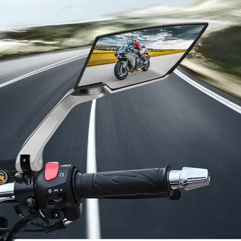 Už Yamaha FZ6 MT 07 MT 03 YBR 125 Universalų Motociklo galinio vaizdo Veidrodis Motoroleris Galinio vaizdo Šoniniai Veidrodėliai Motociklą Priedai
