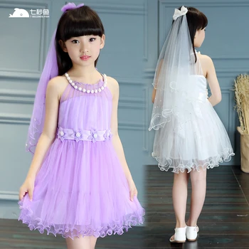 Vaikai suknelės mergaitėms vasaros 2020 vestidos vestuvių suknelė baby girl vasaros drabužių princesė dress 4 6 8 10 12 14 metų vaikai