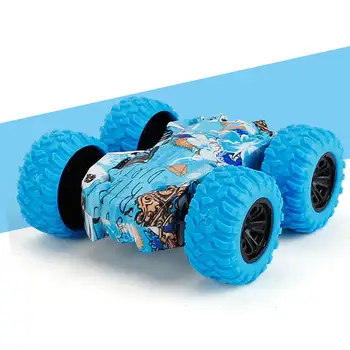 Vaikams, Žaislas automobilis Inercijos-dvipusės Stunt Grafiti Automobilių Off Road Modelio Automobilių Transporto priemonė, Vaikams, Žaislų, Dovanų automobilių surinkimo traukti 8339