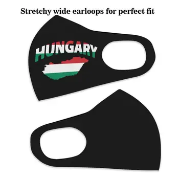 Vaikų, Vyrų, Moterų Veido Kaukė Vengrijos Vėliavos Vengrijos Žemėlapis Kaukės Gemalų Apsaugos Facemasks, Apsaugos nuo Virusų Shield Apsauga