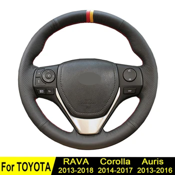 Vairas Padengti Toyota Corolla 2017-2013 E ' Z RAV4 2019-2013 Scion mp 2016 Auris 2016-2013 Minkštos natūralios Odos